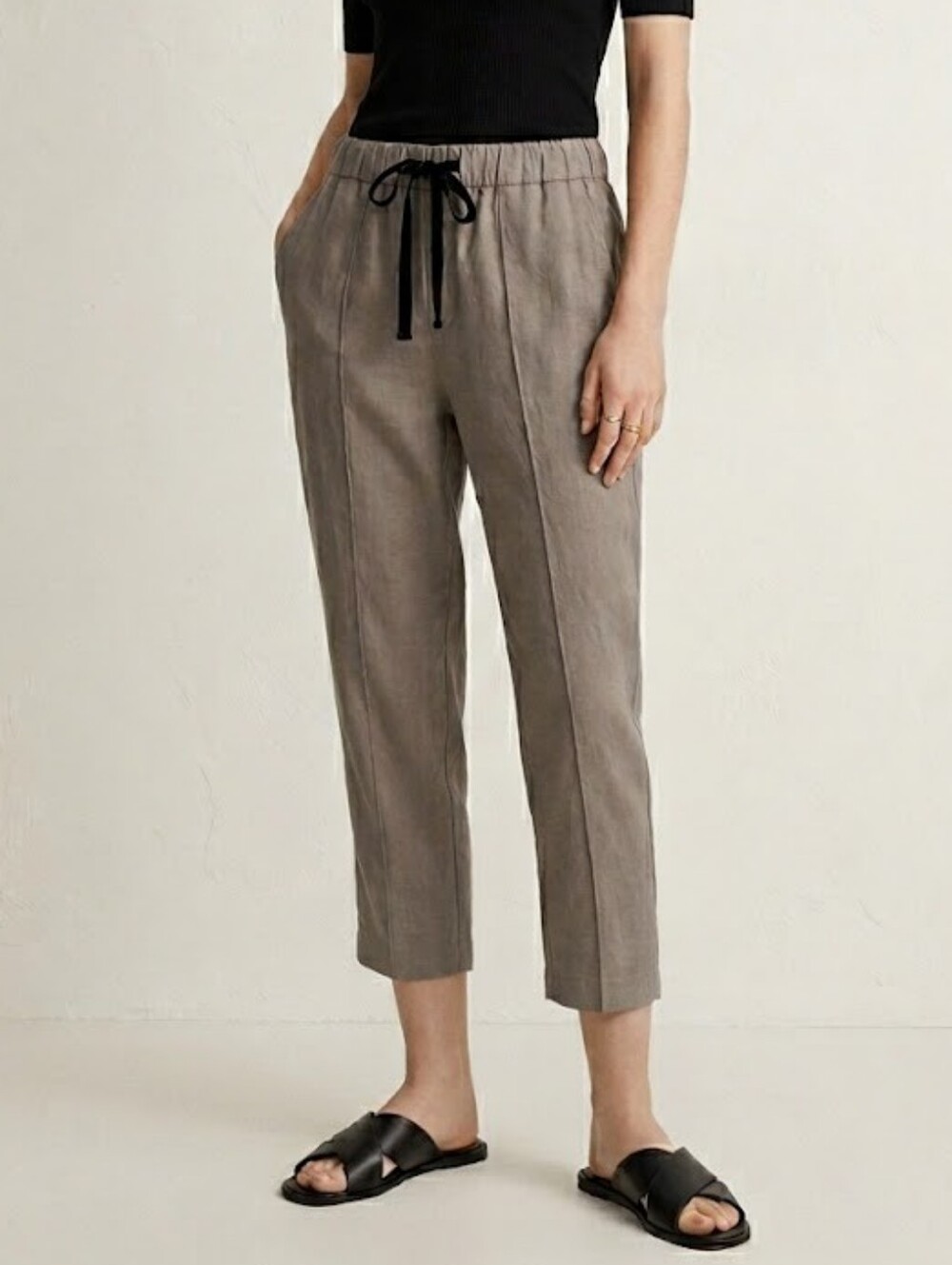 ARITZIA Babaton Errol Linen Blend Pants